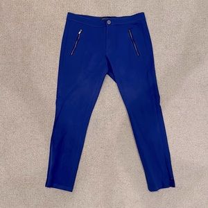 Banana Republic Cropped Pants/ Slacks - Blue Violet